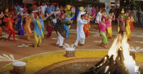 Shah Rukh Khan, Amitabh Bachchan Lohri Dance