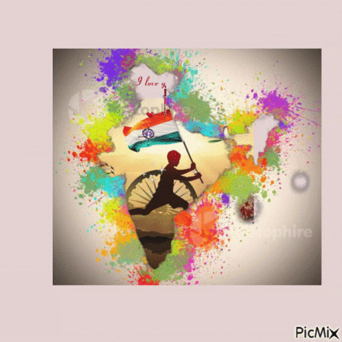 India Flag: I Love You