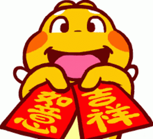 Qoobee Agapi Holding Auspicious Chinese Signs