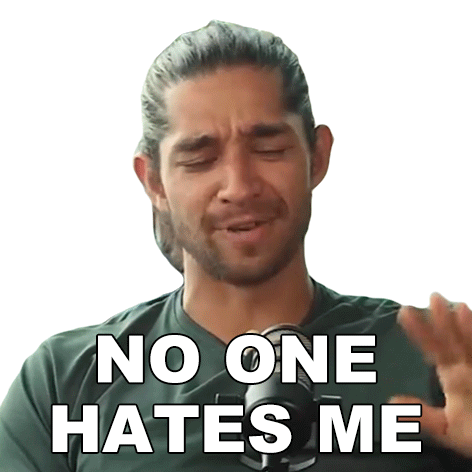 Wil Dasovich: No One Hates Me - Sarcastic Sticker