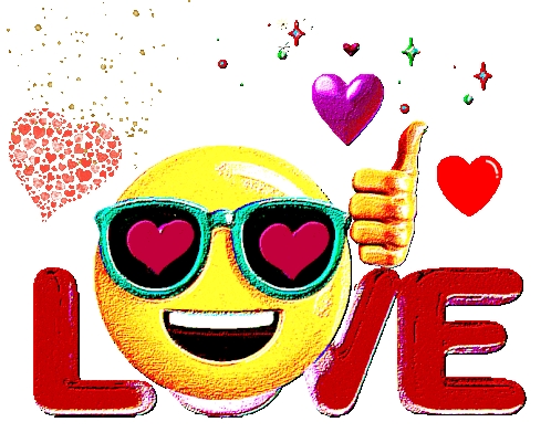 Dukungan Penuh Cinta Like And Love Emoji