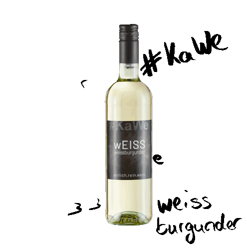 Rewekramer Kawe Weissburgunder Wine Sticker