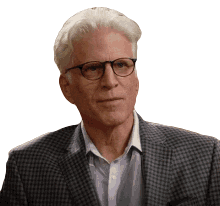 Ted Danson as Michael: Node Smile Sticker