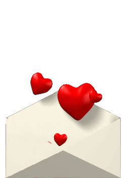 Corazones Flotantes 3D Sticker