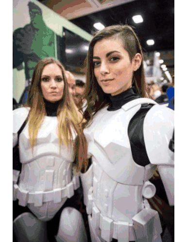 Star Wars Female Stormtrooper Cosplay