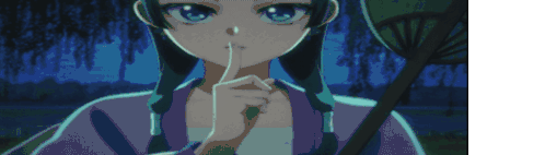 機密保持動作 ナンバーワン アニメガール Sticker