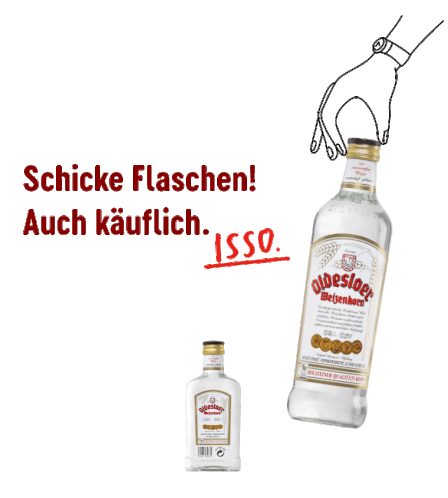 Oldesloer Weizenkorn: Fancy Bottles, Also Available