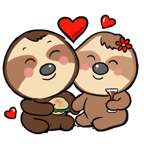 Bradipi Pampufleandfriends Sloth Love