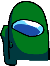 FNF Vs Impostor V4 Green Character Sticker