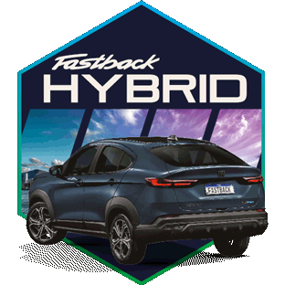 Fiat Fastback Hybrid Car Advertisement