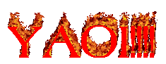 Bl Epik: YAOIM Word with Red Flames