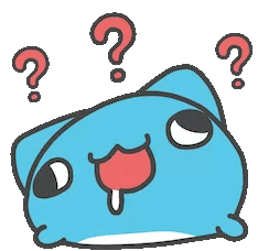 Bugcat Capoo Confused Sticker with Question Marks