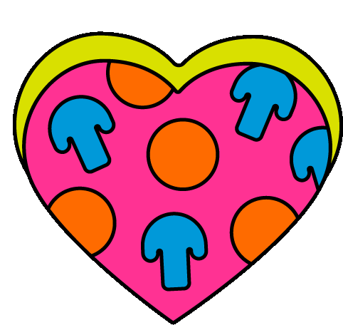 Heart Bonnaroo Sticker