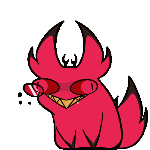 Cursed Cat Alastor Michifer Sticker