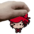 Hazbin Hotel Head Pat Sticker