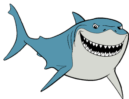 Shark Smile Sticker