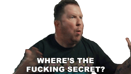 Where'S The Fucking Secret Bad Chad Sticker