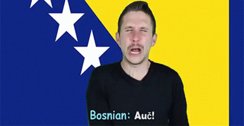 Peter Says 'Ouch' in Bosnian, Croatian, Serbian