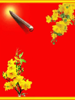 Vietnamese Calligraphy: Prosperity & Flowers