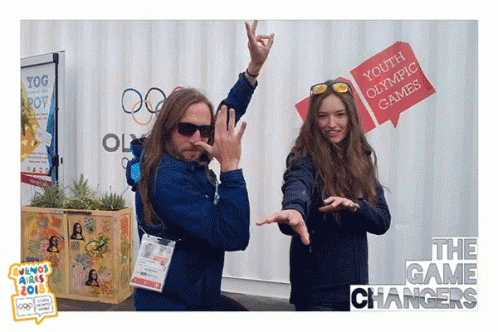 Youth Olympic Games: Energetic Hand Gestures