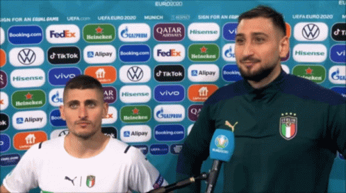 Verratti and Donnarumma's Funny 'EH?'