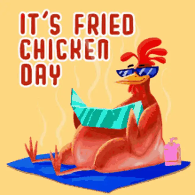 It's Fried Chicken Day! Crispy Chicken Fun