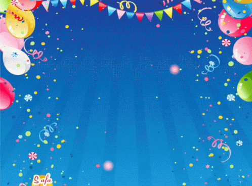 Happy Birthday Celebration Animation