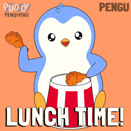 Lunch Time by Pudgy Penguins