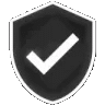 Pipo Shield Checkmark Sticker