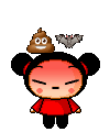 Rubivieira Pucca Vieira Pixel Art Sticker