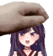 Kotori Hikari Vtuber Pixel Pat Sticker