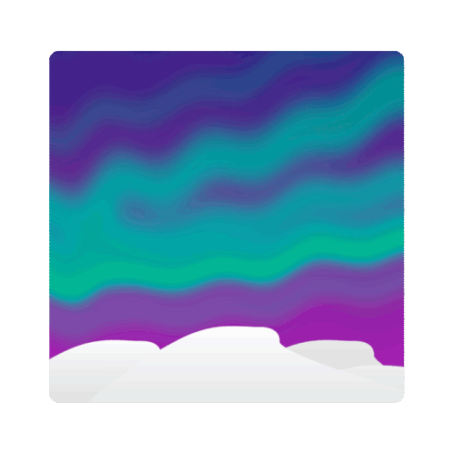 Thisisfinland Aurora Borealis Sticker