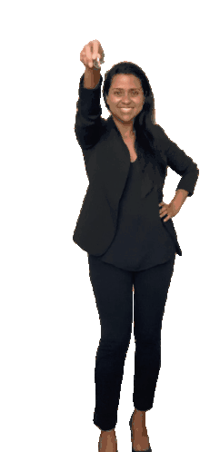 Yournewhome Tu: Woman Holding Keys Sticker