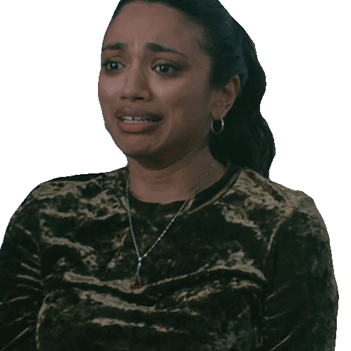 Nadine Bhabha as Sabrina Crying