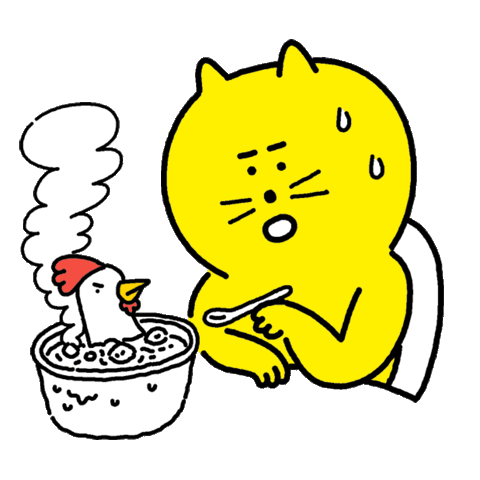 Yellow Cat's Surprising Bento Meal