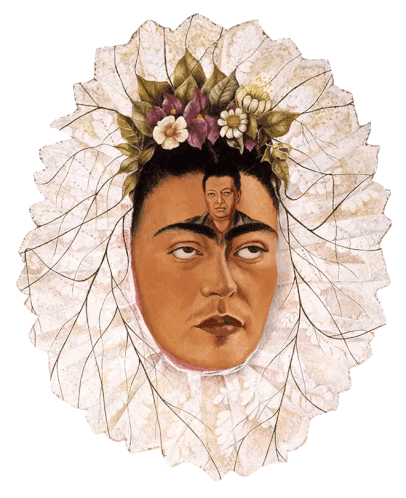 Frida Kahlo Eye Roll: Self-Portrait with Diego