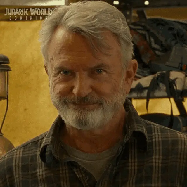 Alan Grant's Delighted Grin in Jurassic World Dominion