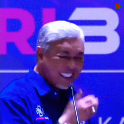 Zahid Hamidi Barisan Nasional Laughs Heartily