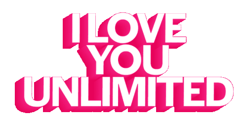 I Love You Unlimited Lebara Text Sticker