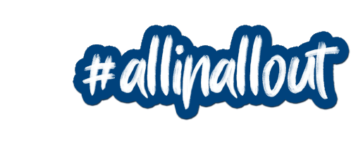 All In All Out Hashtag Sticker