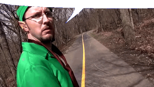 Doug Walker as Link Speech Bubble Sticker