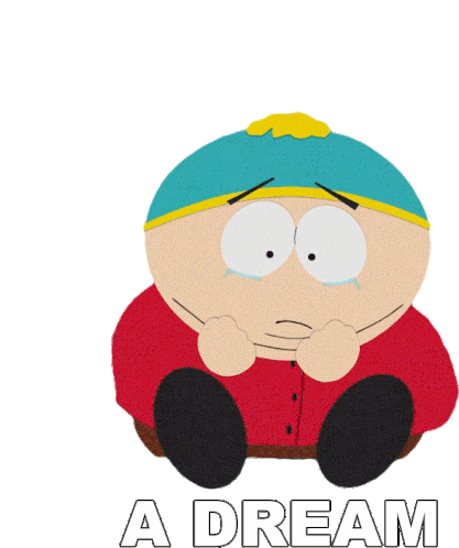 A Dream Eric Cartman Sticker