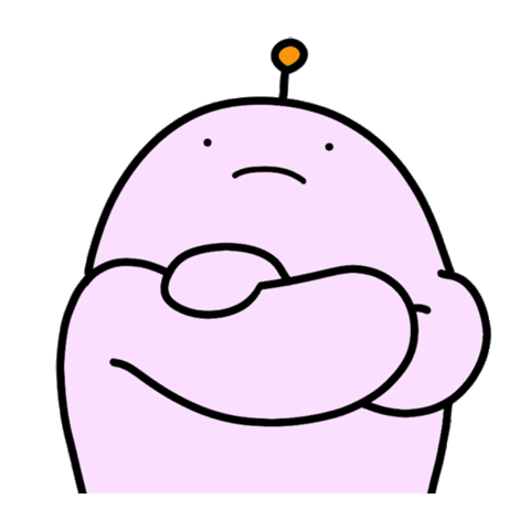 Understood Blob with Crossed Arms