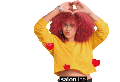 Mioliveiracachos Salon Line: Coração e Cachos Vermelhos