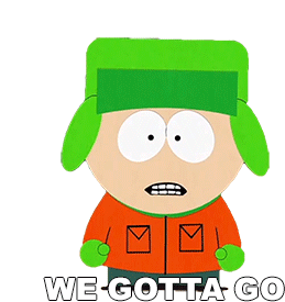 We Gotta Go Kyle Broflovski Sticker
