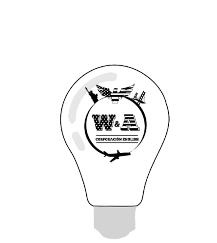 Bulb Idea: W&A English Corp. Sticker