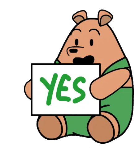 Yes Yes Yes Yes Sir Sticker
