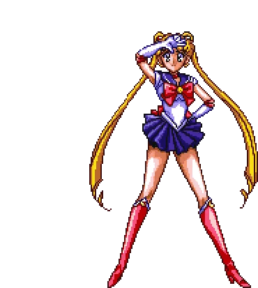 Sailor Moon Sailor Mercury & Sailor Mars Sticker