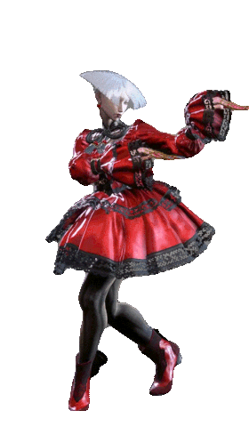 A.K.I. Dancing in Street Fighter 6 Sticker