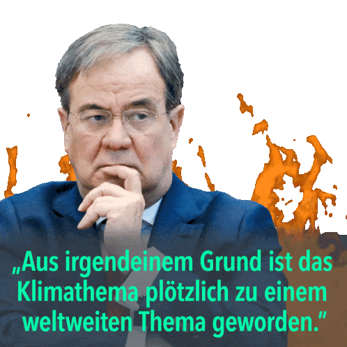 Laschet: Klimathema plötzlich weltweit?